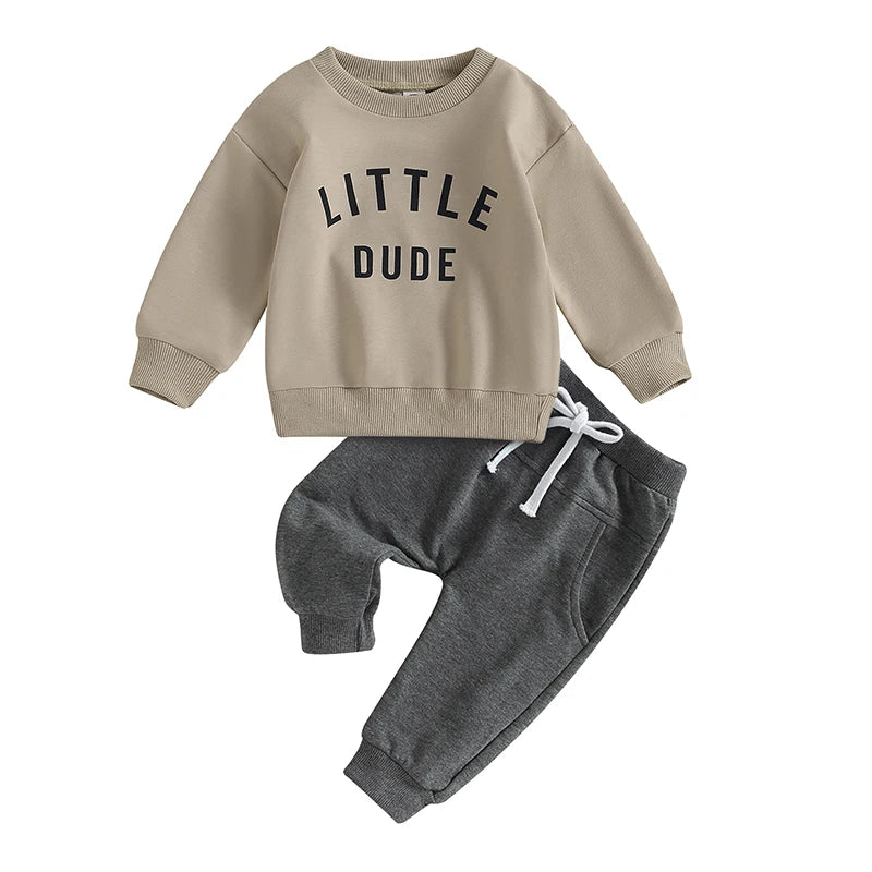 Newborn Boys Sweatshirts Pants 6-36M